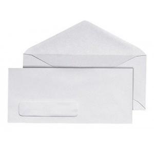 White Window Envelope 10x4.5 Inch (Pack of 25 Pcs)